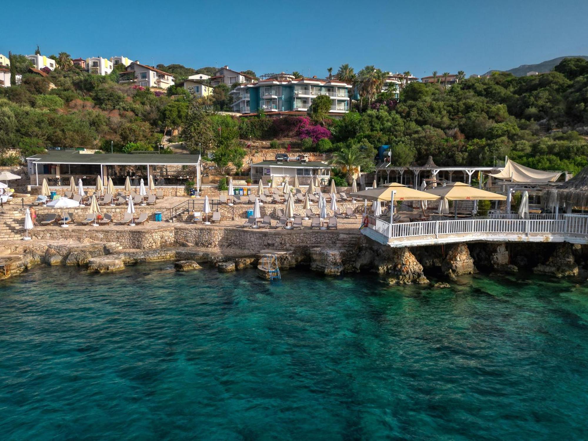 Aquarius Hotel Kas Bagian luar foto