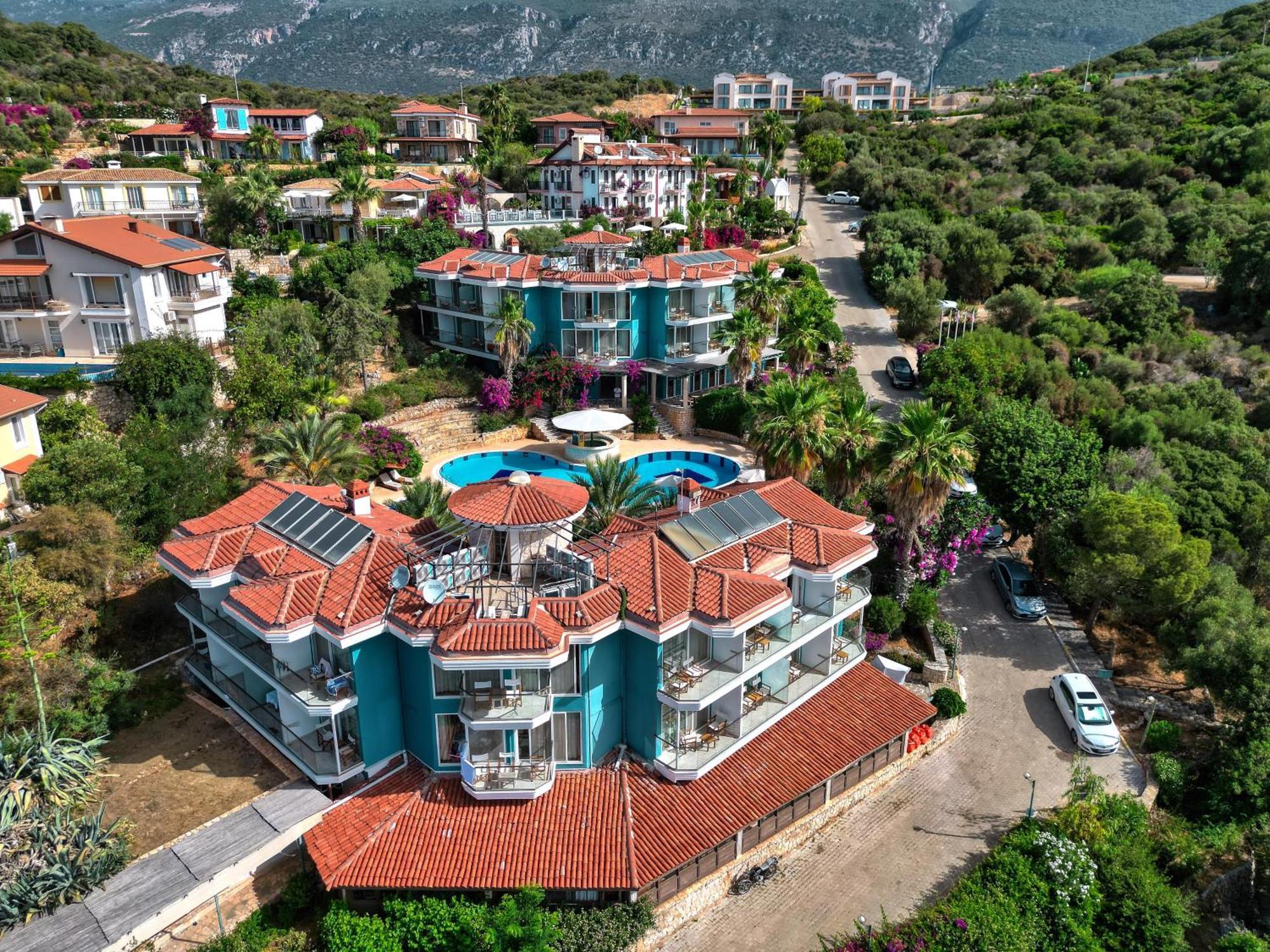 Aquarius Hotel Kas Bagian luar foto